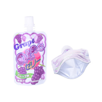 GlossyFinish Plastic Mylar Zip Bloqueo de bloqueo de refrescos