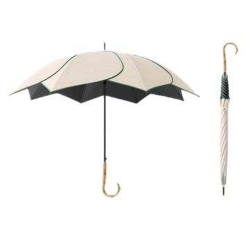 Outdoor Windproof Flower Sun Umbrella