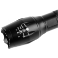 Εξωτερικός επαναφορτιζόμενος φακός LED Tactical Zoom LED