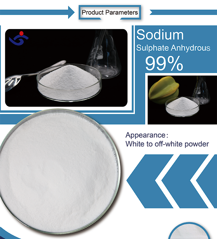 Food Grade Sodium Sulphate Anhydrous 99% Na2so4