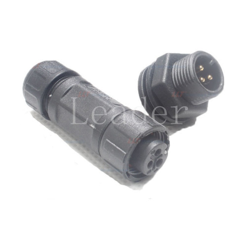 China Supplier M12 Female 3 Pin Socket Connector