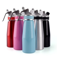New Colors 500ml/250ml Aluminum Whip Cream Dispenser with Silicon Grip