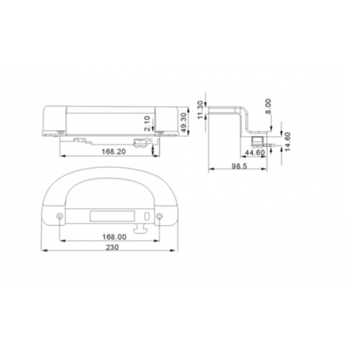 SLIDING DOOR LOCK WITH LUXURY HANDLE