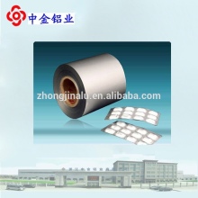 pharmaceutical aluminum blister foil
