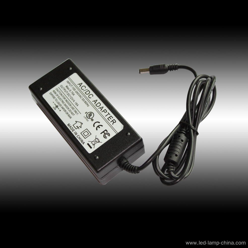 12V 5A AC Adapter 60W LCD Monitor LED Strip Driver