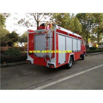 ISUZU 700 Gallons camions de sauvetage incendie