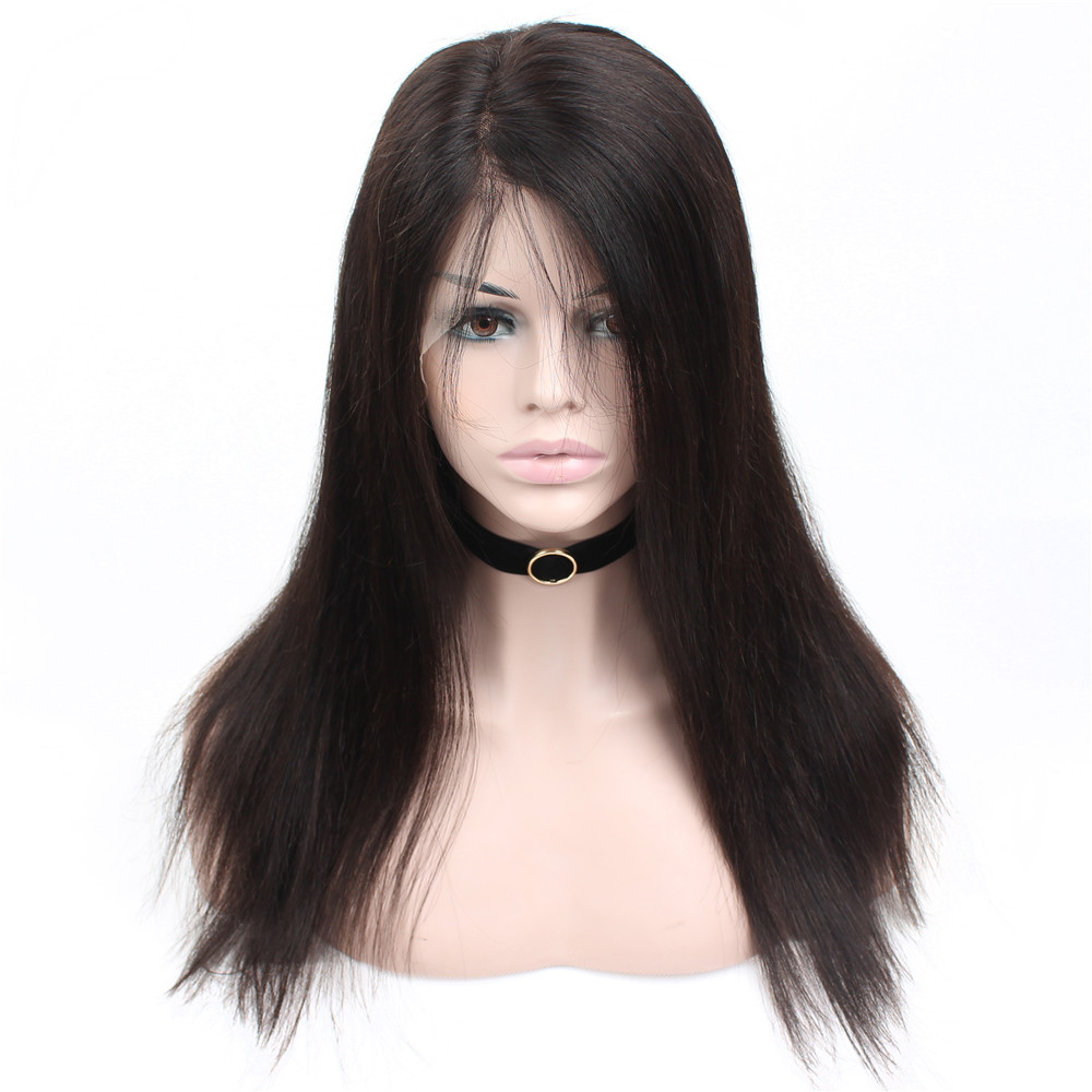 good quality straight lace front brazilian wig 12a wig front lace