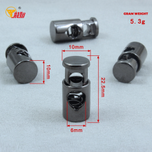 Cylindrical Single Hole Metal Spring Cord Lock