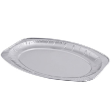 Aluminium Foil Plates for BBQ - POF 257 Oval Shape