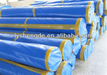 Blue Pe Woven Coated Fabric 1.83m