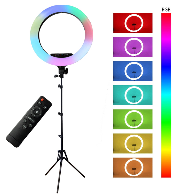 16 inch Makeup RGB Ring Light 