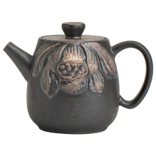 Retro Handle Pot Kung Fu Tea Set Stoneware Teapot