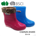 Vendita calda fantasia nuovo Design Pvc plastica Lady Rain Boot