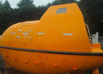 Used Totally Enclosed Life boat&rescue boat SOLAS Approved