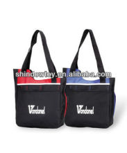 Stitched Organizer Deluxe Convention Tote Bag, Stylish, 600D Polyester