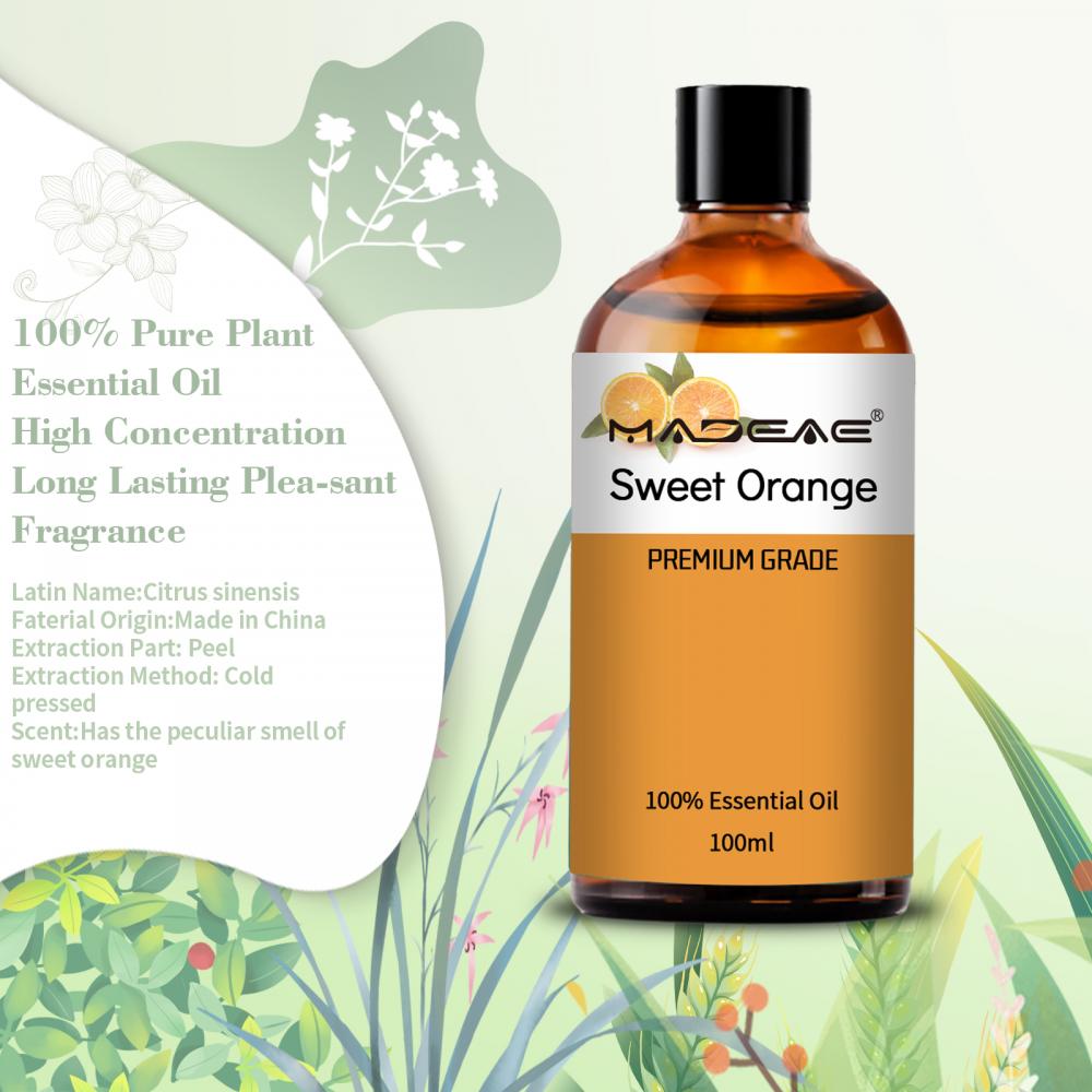 Extrait de plante naturelle huile d&#39;orange sucré à vendre blanchir la peau