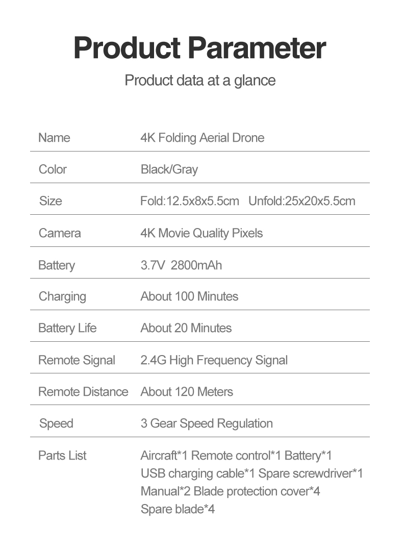 NEW E99 MAX 4K 1080P HD Dual Camera With WiFi FPV Altitude Hold Mode Profesional Helicopter Foldable Quadcopter