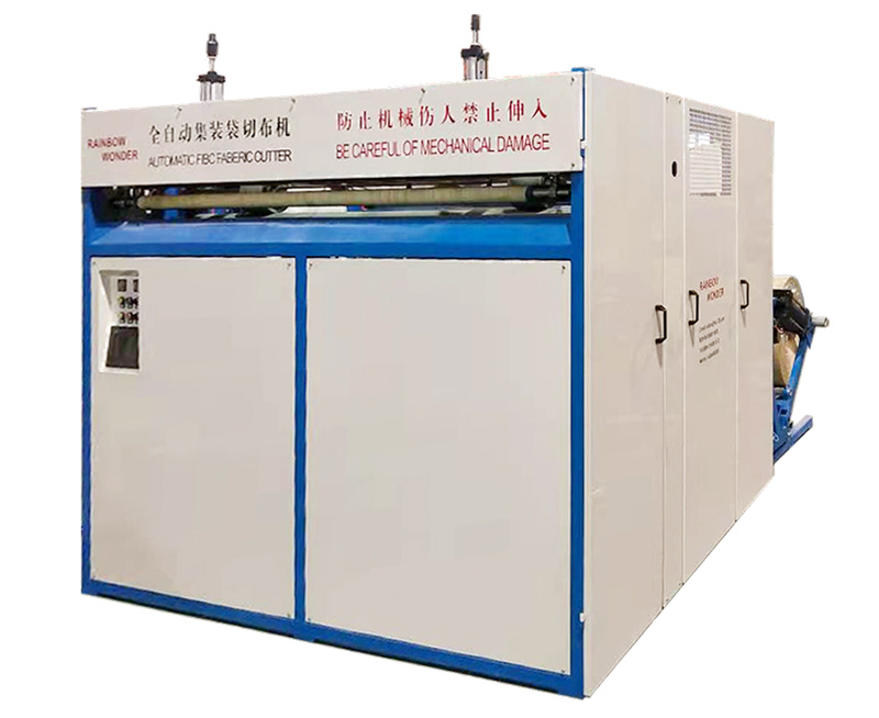 Automatic container bag cutting machine