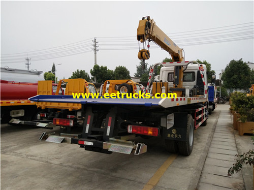 Dayun 8ton Wrecker Truck tare da Cranes