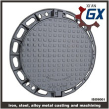 BS EN124 Ductile Iron Cast Iron Manhole Covers Dimensions