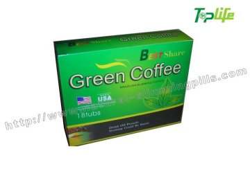 Slimming Coffee Tea With Best Share Green Coffee, Herbal Extracts And Minerals For Body Slimming