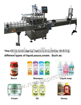 Automatic hand sanitizer filling machine