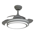 White Ceiling Fan with 3-Blades