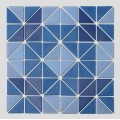 Blue Glass Mosaic Tiles For Swimming Pool Spa