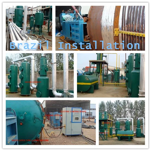 Green Technology Tyre Pyrolysis Plant to Oil