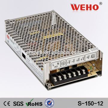 CE RoHS approved led smps 12vdc 150w
