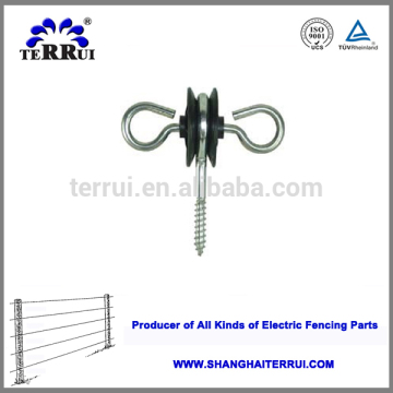 Black PP Metal Gate Anchor Insulator For Electric Fence