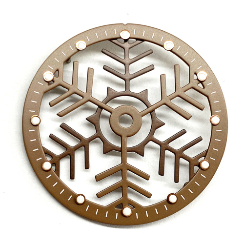 Snowflake Pattern Skeleton Watch Dial for Aautomatic Watches