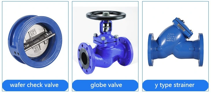 Pn16 Double-Disc Butterfly Type Wafer Check Valve