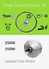 36V 250W small geared hub motor kit