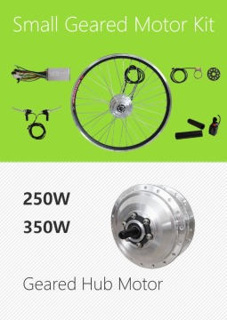 36V 250W small geared hub motor kit