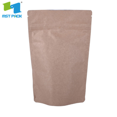 saco de papel kraft de folha de alumínio biodegradável