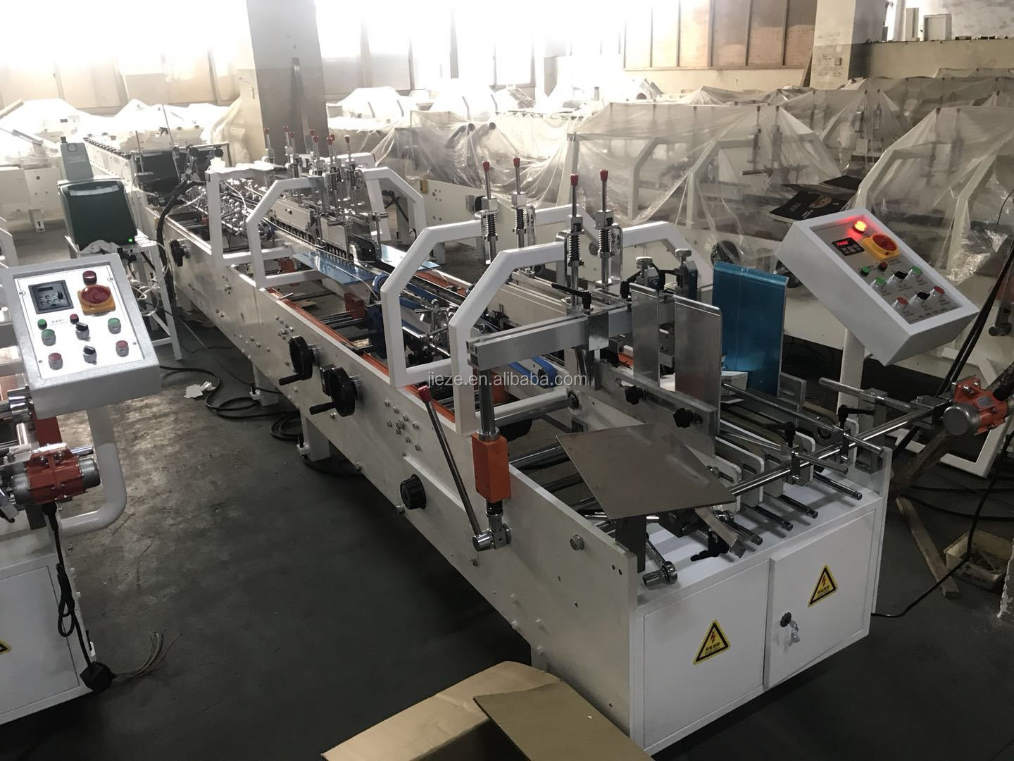 Machinery Hardware Glue Box Making Machine Pre-fold Machine