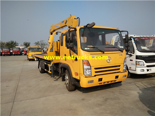 Xcmg 10ton Wrecker ya yi watsi da cranes