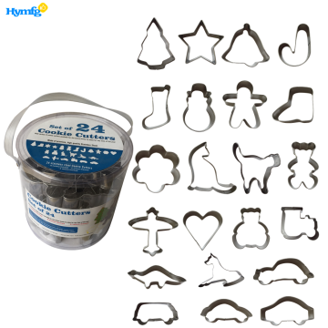 Set of 24 pcs Christmas Cookie Cutters Amazon