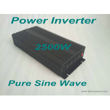 Inversor de energia de onda sinusoidal pura de 2500 watts / inversores CC a CA