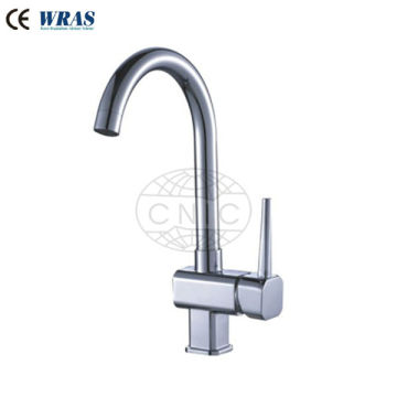 Hight quality chrome finished wras kitchen faucet