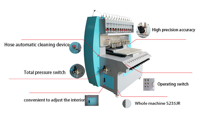 PVC USB Caster Insection Injection Machine