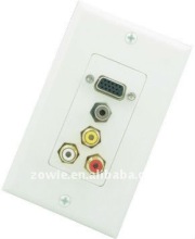 120 type faceplate vga