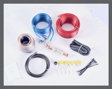 China JLD High quality Amplifier Wiring kits 8GA High end speaker cable