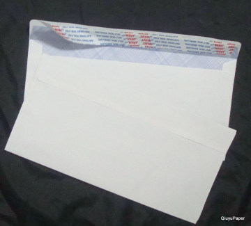 Jaya 50 Envelopes Peel and Seal Security Cuts 80g 4.5''*9'' White Envelope Plus Made In Indonesia