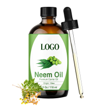 OEM Private Label 100% Pure and Natural Neem Oil for Skin and Hair Care Cold Pressed Neem Seed Oil for Agriculture