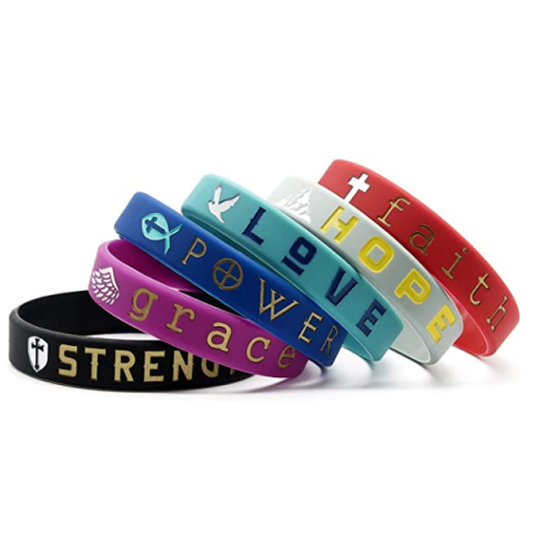 कस्टम सिलिकॉन रबड़ wristbands