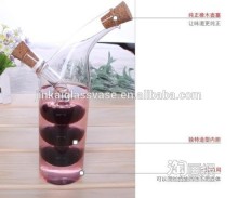 Decorative Glass oil&vinegar glass bottle