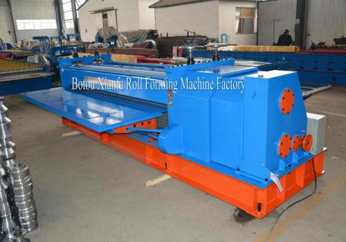 Aluminium Coil Membentuk Mesin Melintang