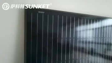 All black solar panels europe stock